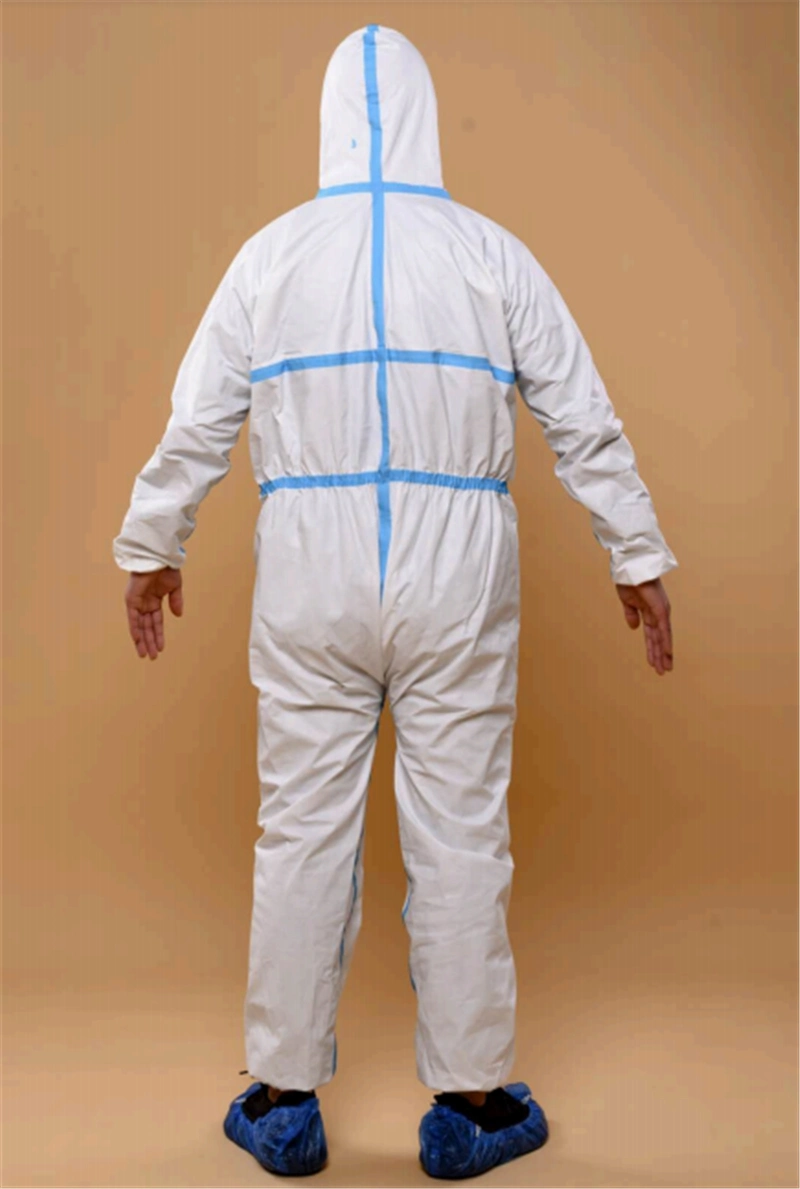 Overall Disposable Personal Protective Suits Clothing Suits Safey Equipment