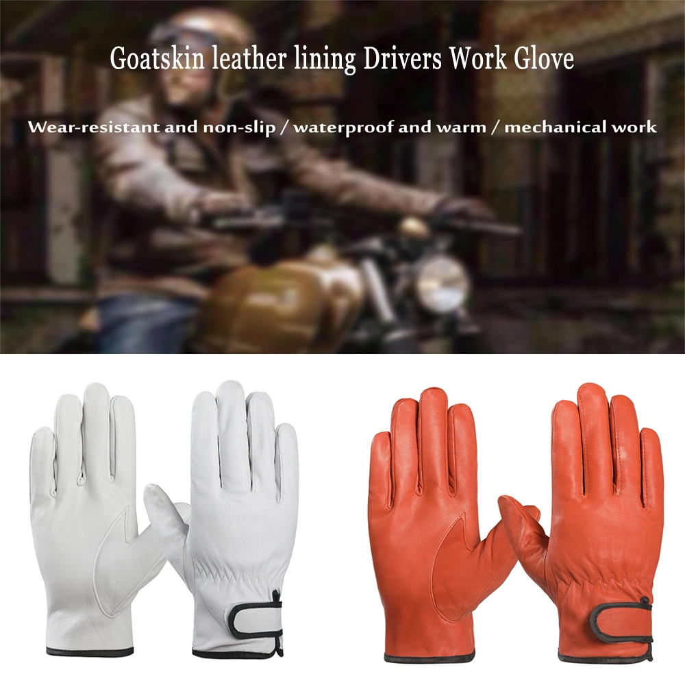 Wholesale Goatskin/Sheepskin/Cow Leather Working Gloves Gloves Safety Gloves Personal Protective Equipments